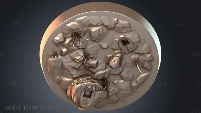 BASES_13490 stl model for CNC