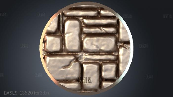 BASES_13520 stl model for CNC