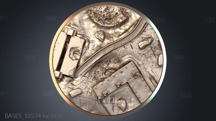 BASES_13534 stl model for CNC