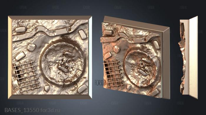 BASES_13550 stl model for CNC