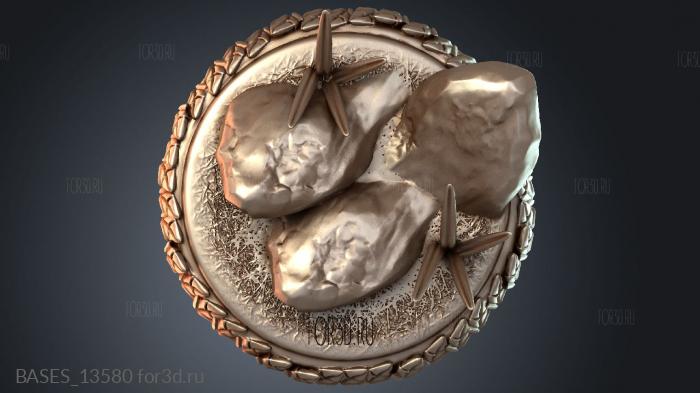 BASES_13580 stl model for CNC