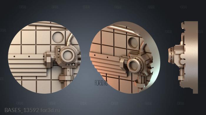 BASES_13592 3d stl модель для ЧПУ