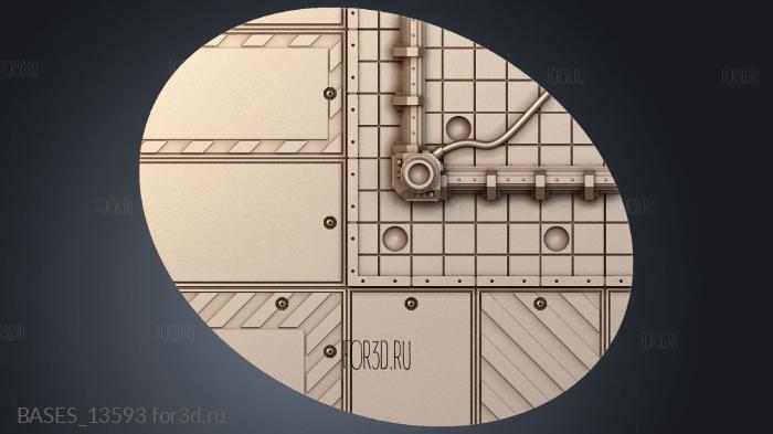 BASES_13593 3d stl модель для ЧПУ
