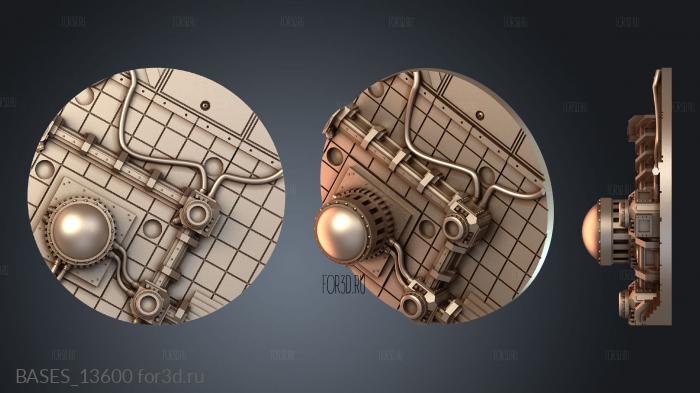 BASES_13600 3d stl модель для ЧПУ
