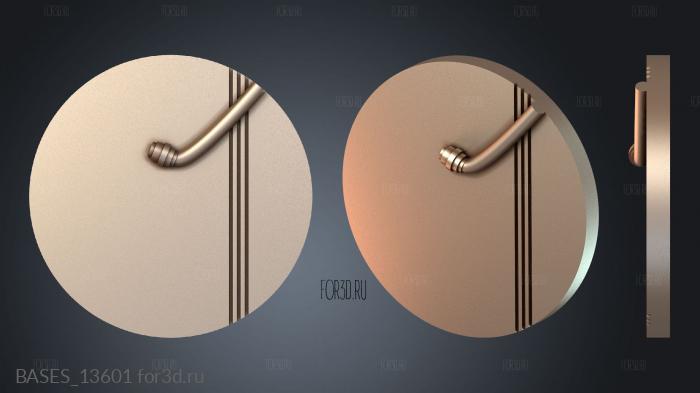 BASES_13601 3d stl модель для ЧПУ