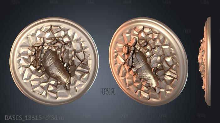 BASES_13615 3d stl модель для ЧПУ
