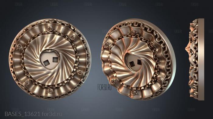 BASES_13621 3d stl модель для ЧПУ