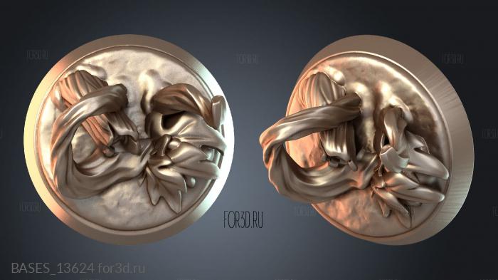 BASES_13624 3d stl модель для ЧПУ