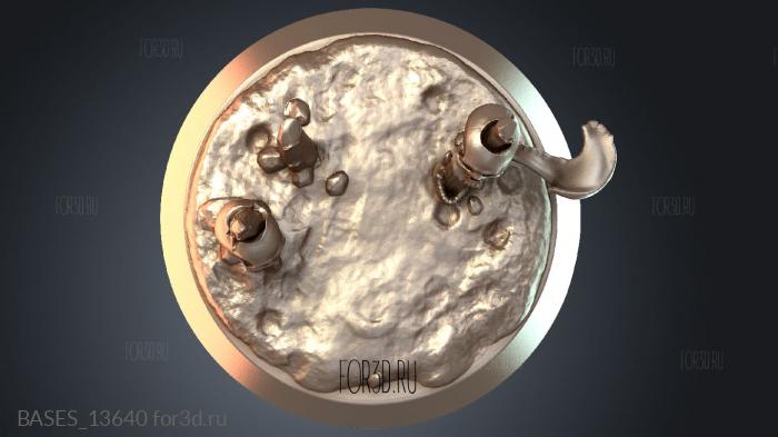 BASES_13640 3d stl модель для ЧПУ