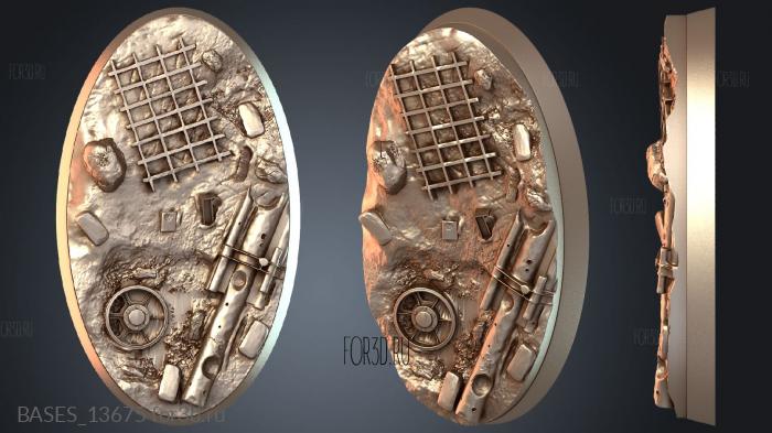 BASES_13675 stl model for CNC