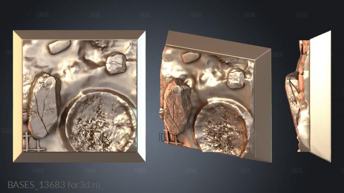 BASES_13683 stl model for CNC