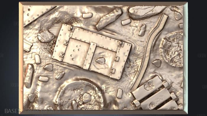 BASES_13686 stl model for CNC