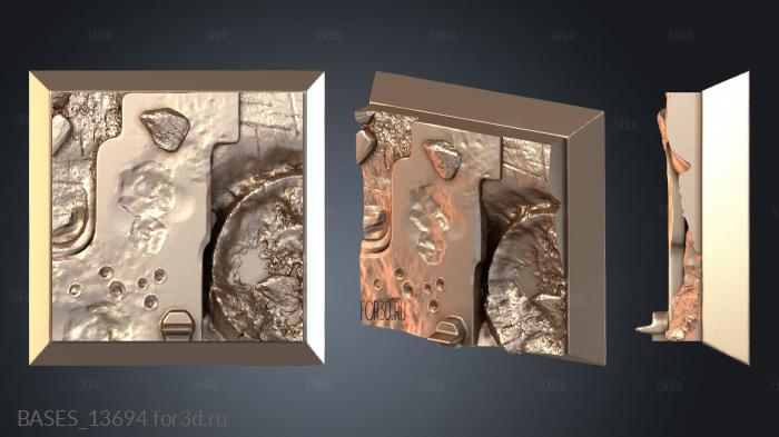BASES_13694 stl model for CNC