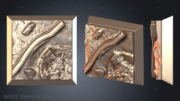 BASES_13695 stl model for CNC