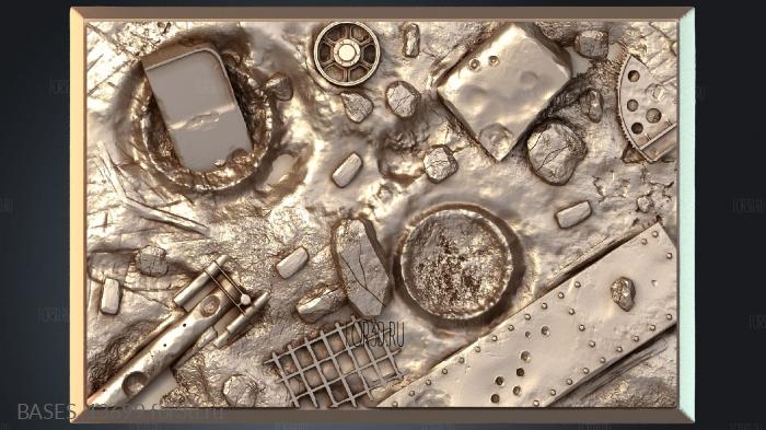 BASES_13699 stl model for CNC
