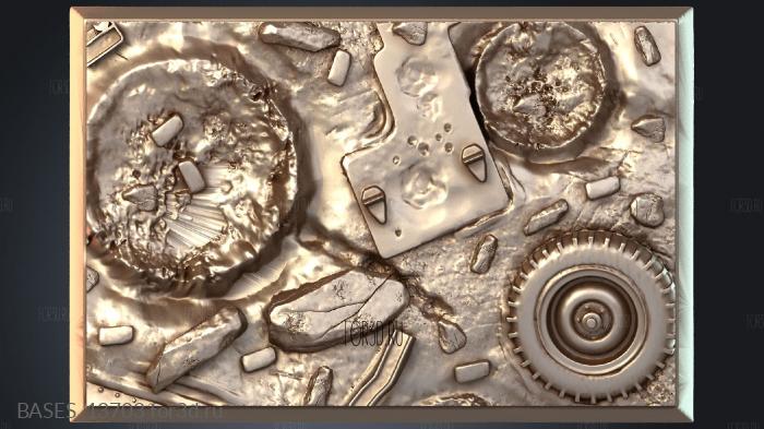 BASES_13703 stl model for CNC