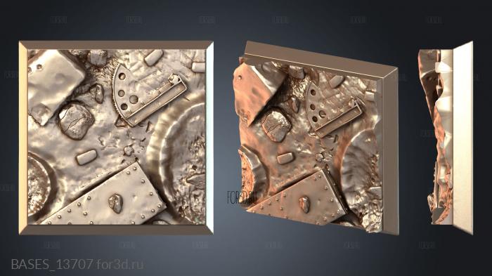 BASES_13707 stl model for CNC