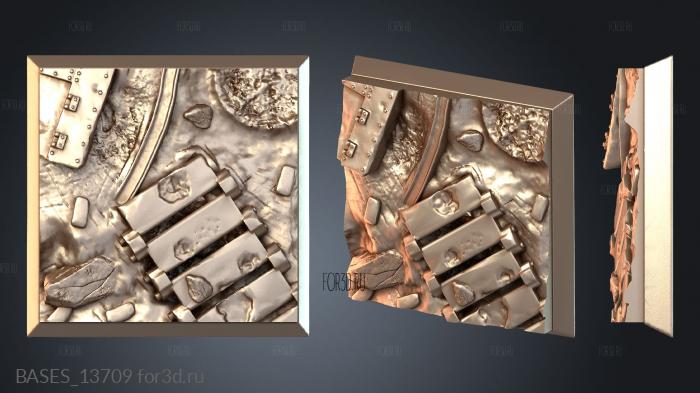 BASES_13709 stl model for CNC