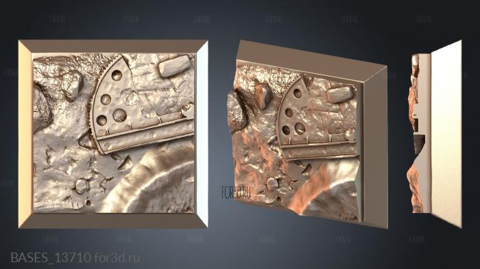 BASES_13710 stl model for CNC