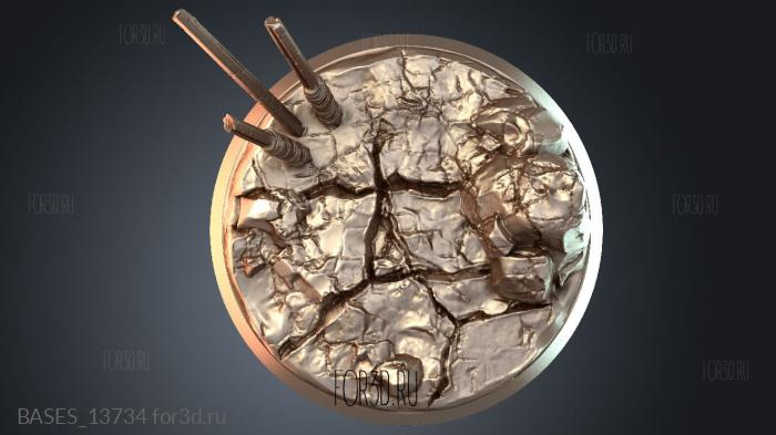 BASES_13734 stl model for CNC