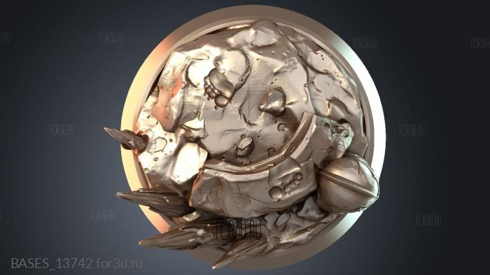 BASES_13742 stl model for CNC