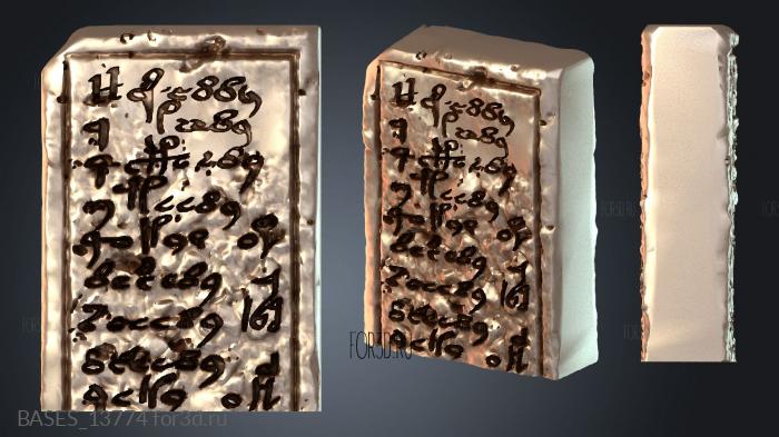 BASES_13774 stl model for CNC