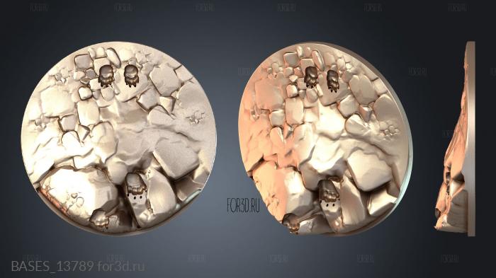 BASES_13789 stl model for CNC
