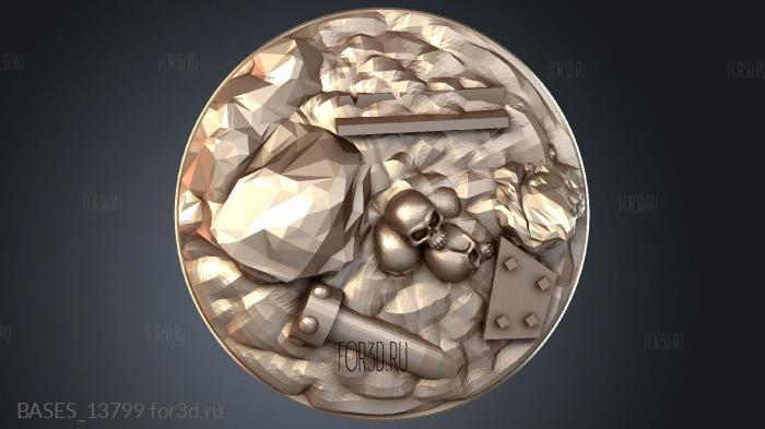 BASES_13799 stl model for CNC