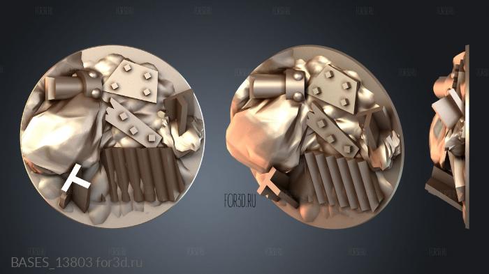 BASES_13803 stl model for CNC