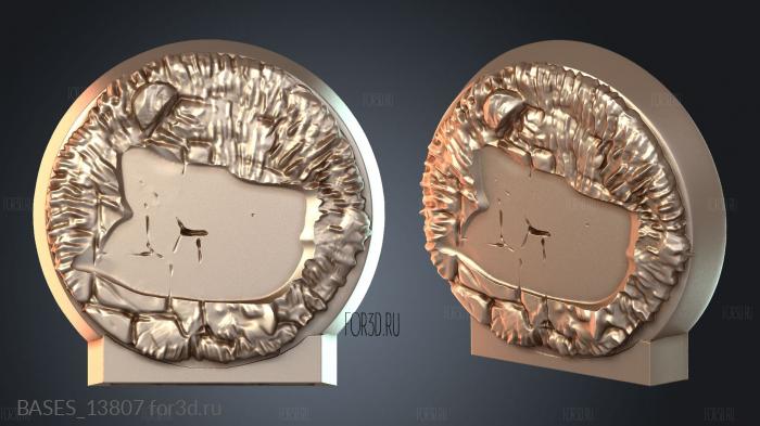 BASES_13807 stl model for CNC