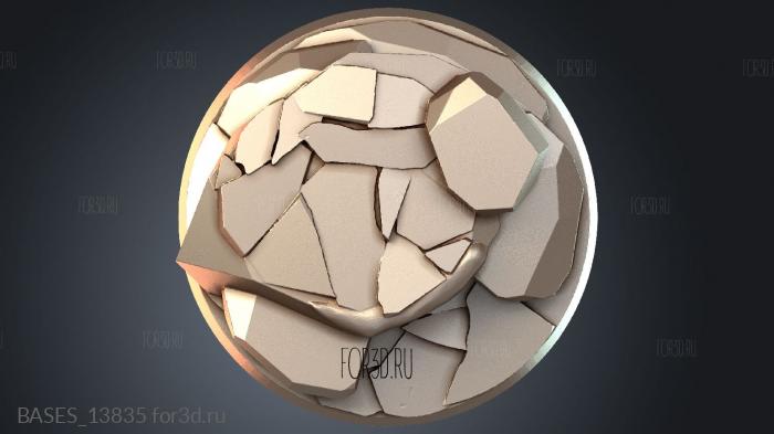 BASES_13835 stl model for CNC