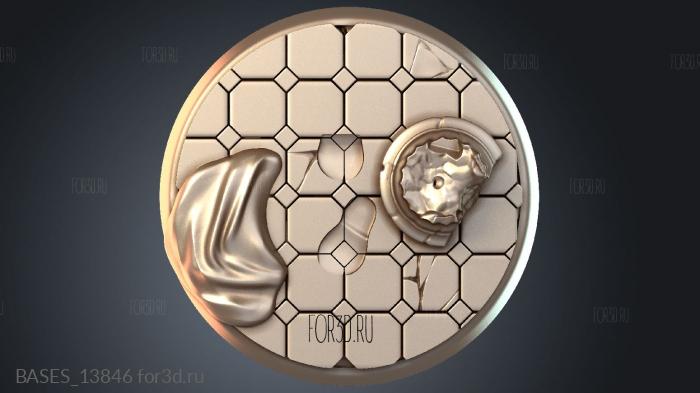 BASES_13846 stl model for CNC