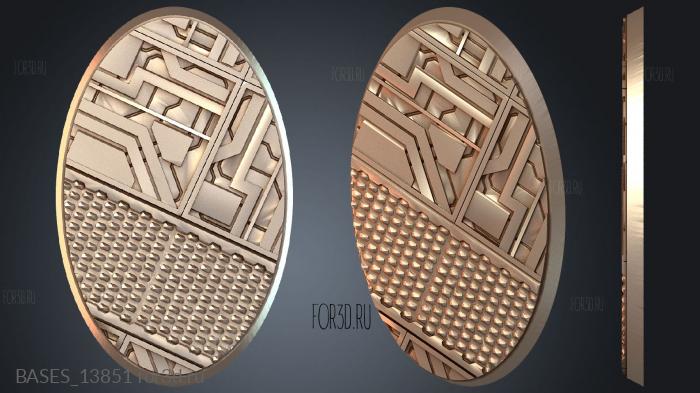 BASES_13851 stl model for CNC