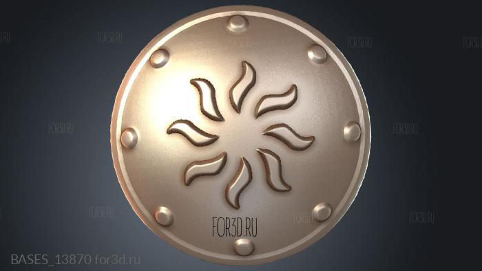 BASES_13870 stl model for CNC