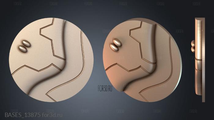 BASES_13875 stl model for CNC