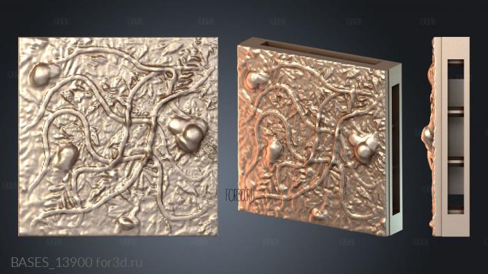 BASES_13900 stl model for CNC