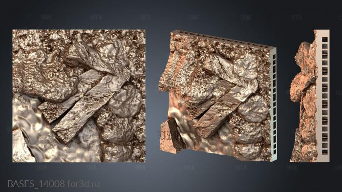 BASES_14008 3d stl модель для ЧПУ