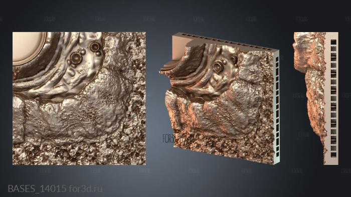 BASES_14015 3d stl модель для ЧПУ