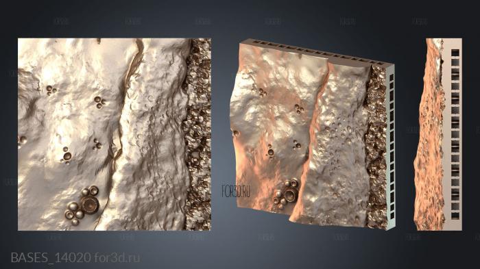 BASES_14020 3d stl модель для ЧПУ