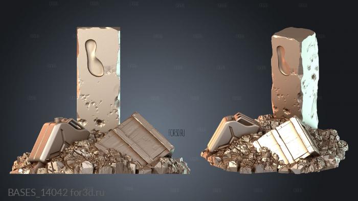 BASES_14042 3d stl модель для ЧПУ