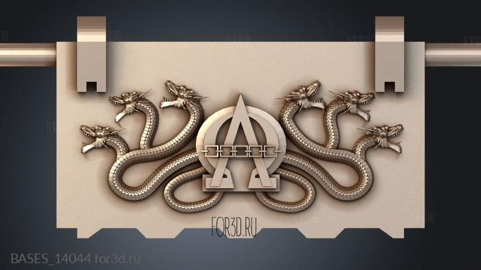 BASES_14044 3d stl модель для ЧПУ
