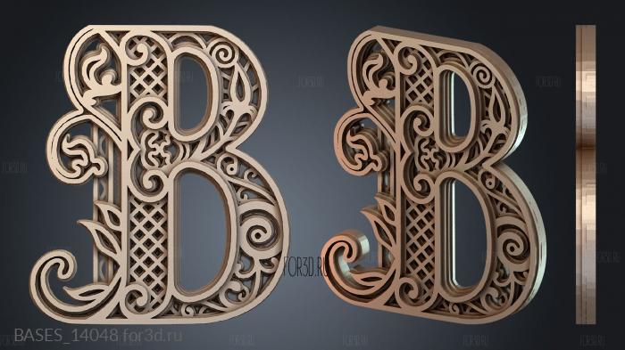 BASES_14048 3d stl модель для ЧПУ