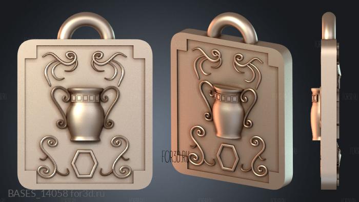 BASES_14058 3d stl модель для ЧПУ