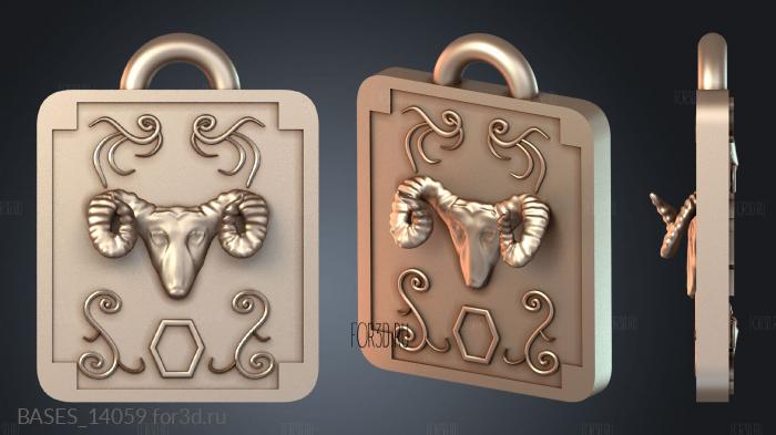 BASES_14059 3d stl модель для ЧПУ