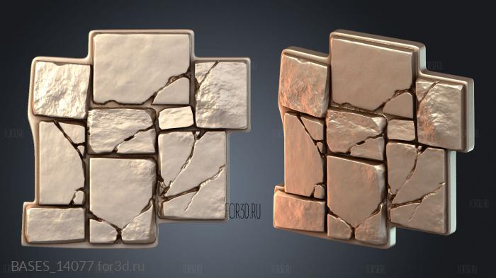 BASES_14077 stl model for CNC