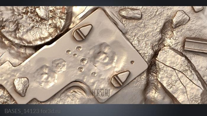 BASES_14123 stl model for CNC