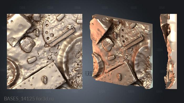 BASES_14125 stl model for CNC