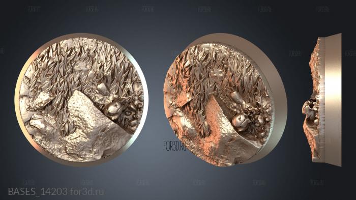 BASES_14203 stl model for CNC