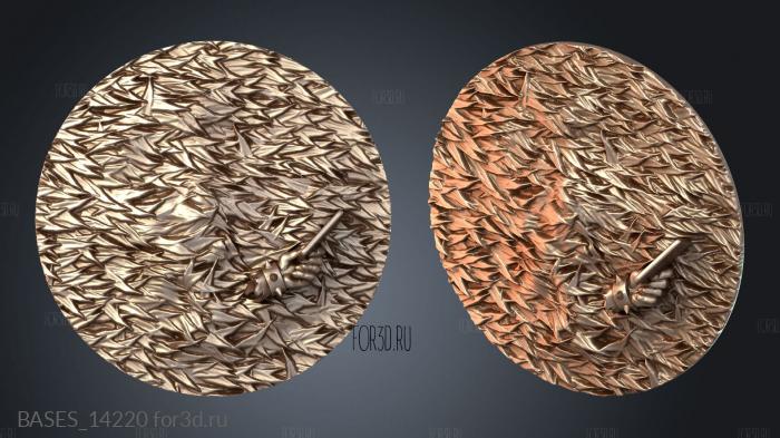 BASES_14220 stl model for CNC