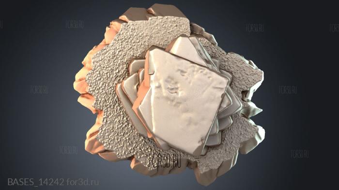 BASES_14242 stl model for CNC